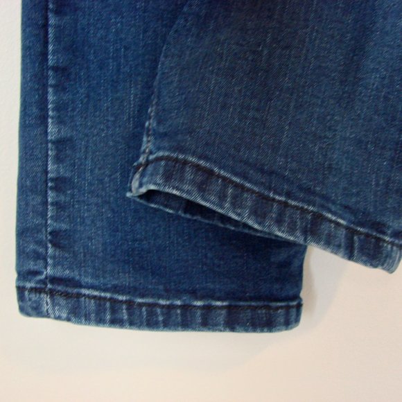 Straight Leg Jeans Stretch Paper Denim & Cloth Size 10 - Picture 9 of 16